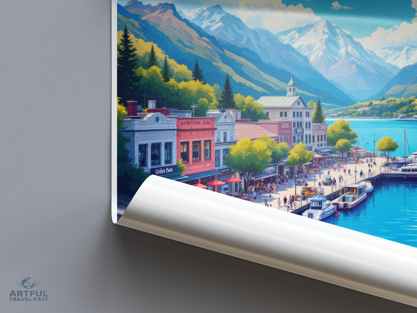 Glenorchy Poster - New Zealand Wall Art
