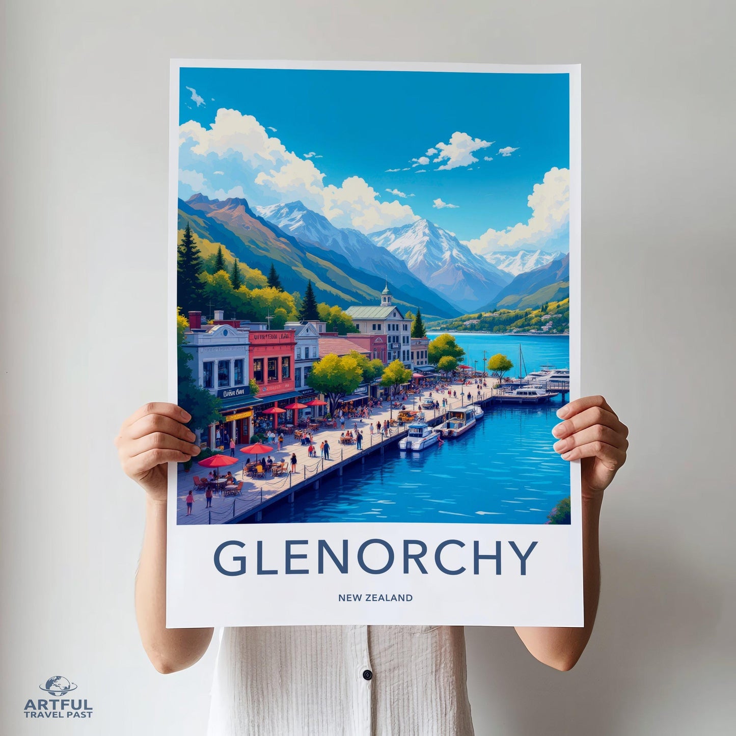Glenorchy Poster - New Zealand Wall Art