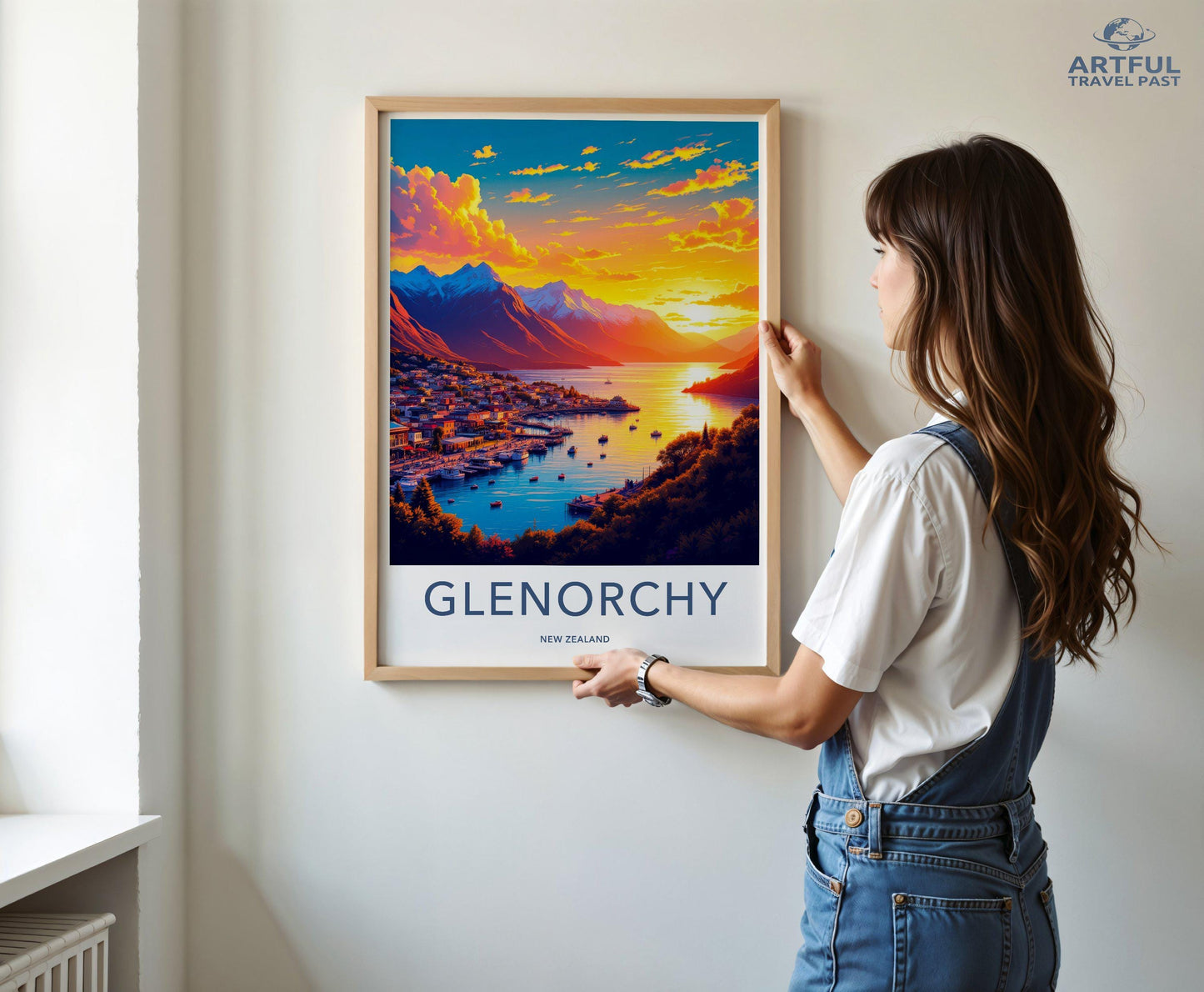 Glenorchy Poster - New Zealand Wall Art