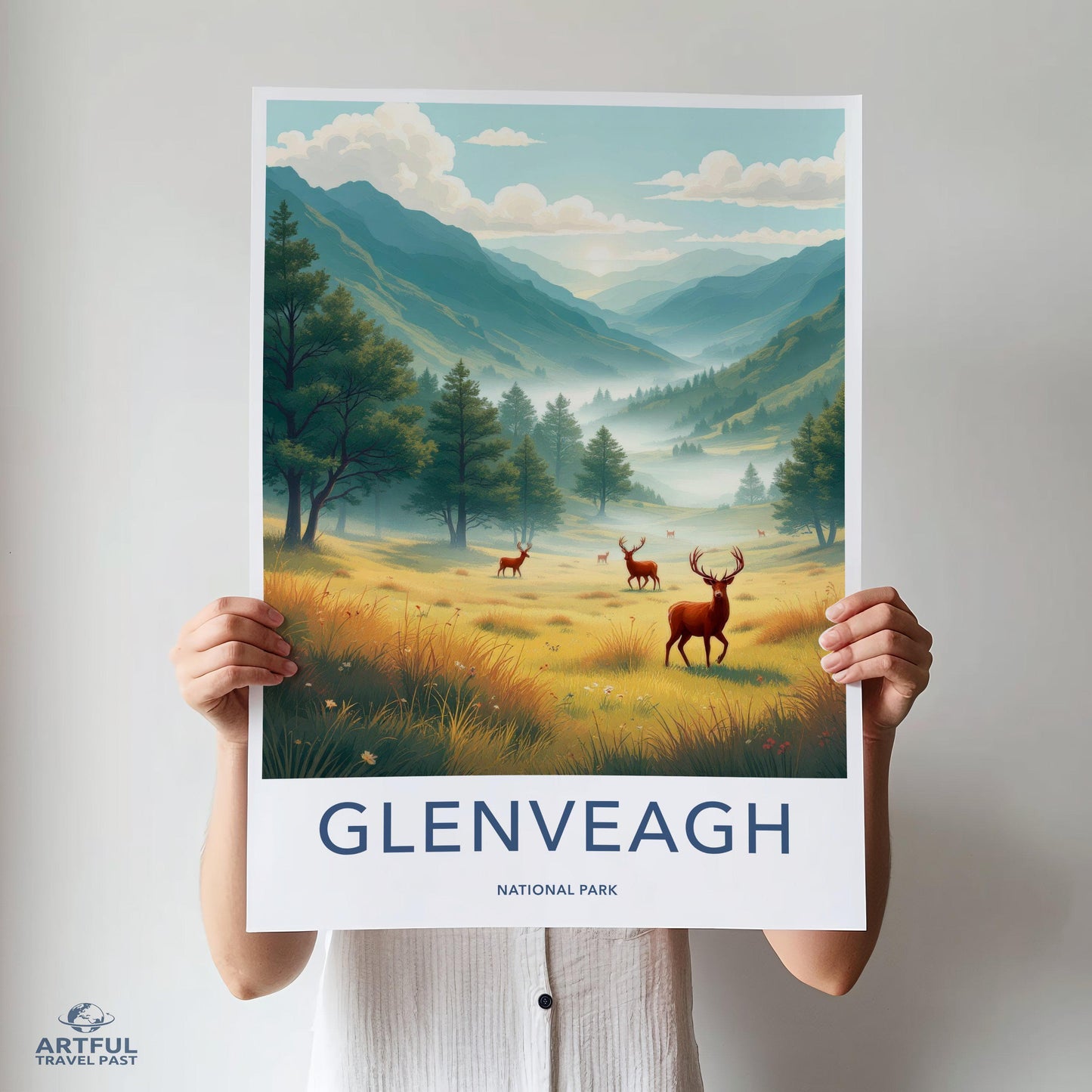 Glenveagh National Park Poster - Ireland Wall Art