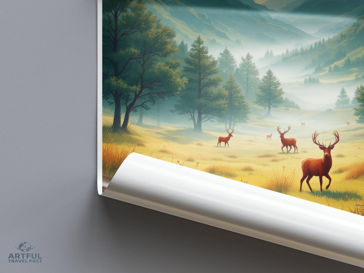 Glenveagh National Park Poster - Ireland Wall Art