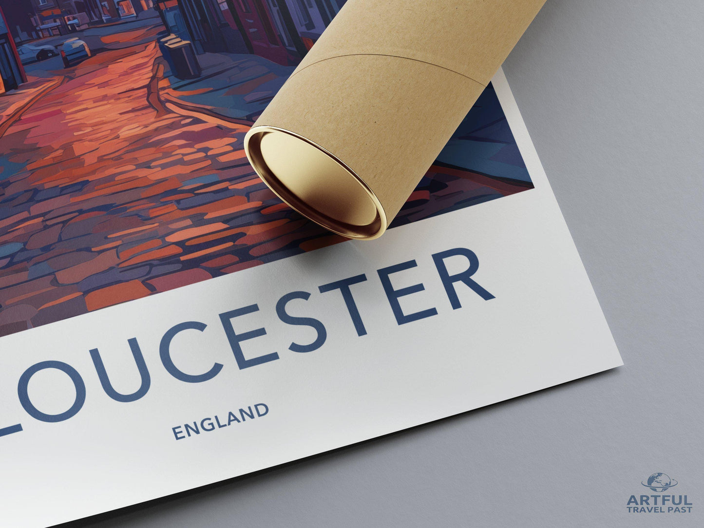 Gloucester Poster - England Wall Art