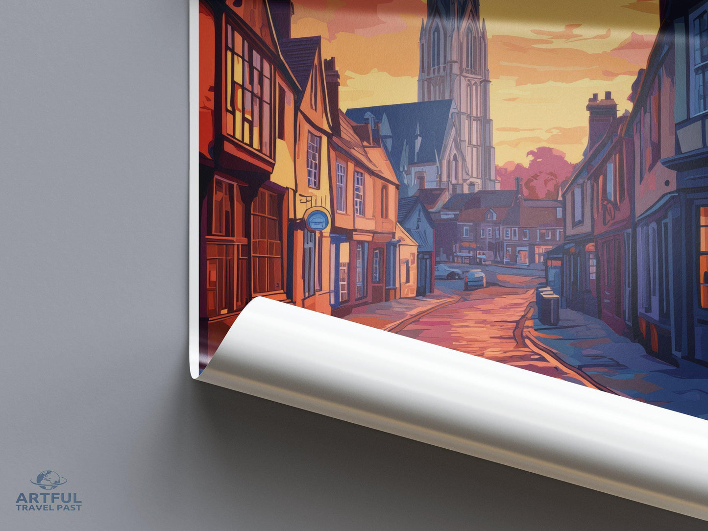 Gloucester Poster - England Wall Art
