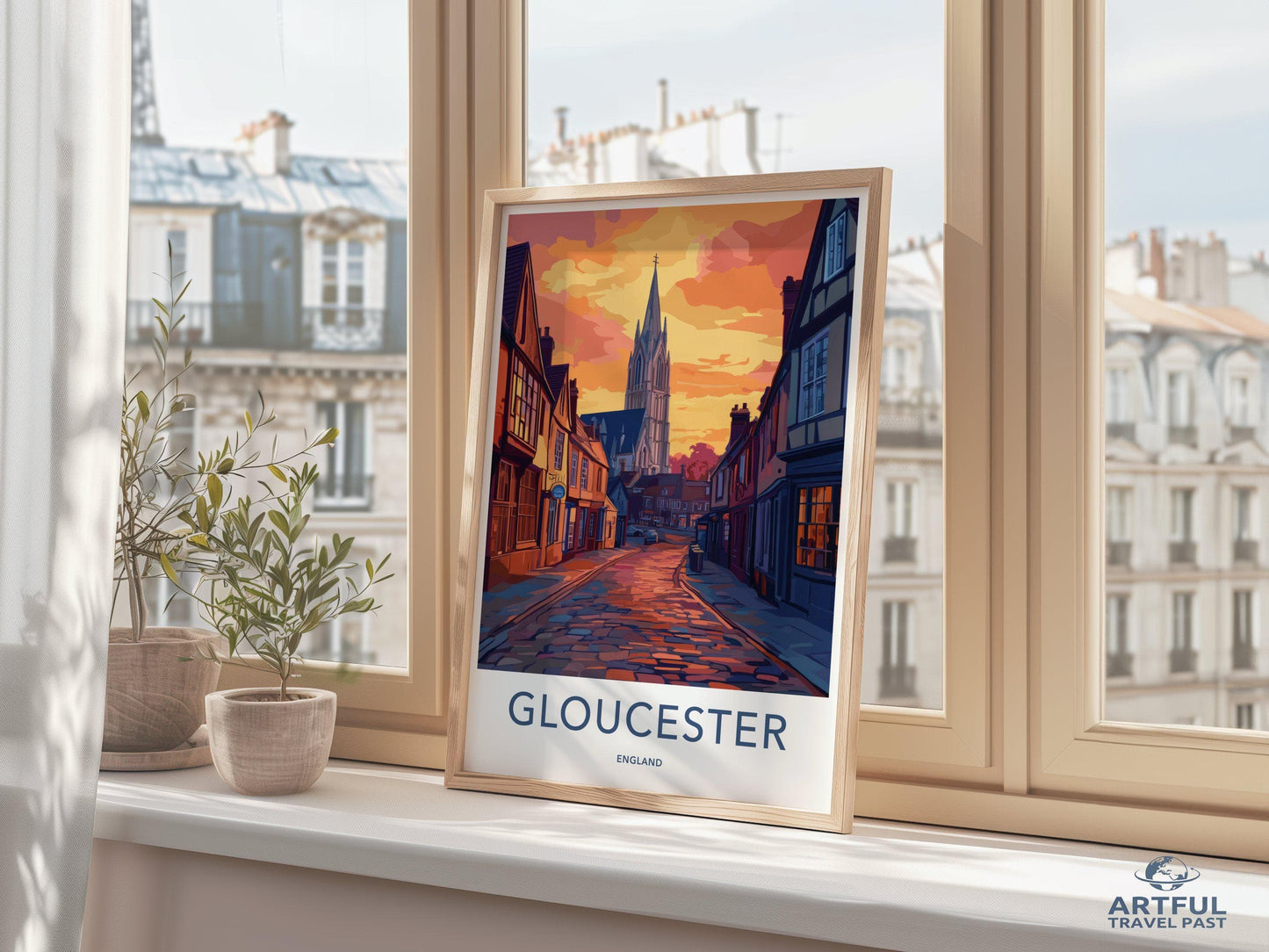 Gloucester Poster - England Wall Art