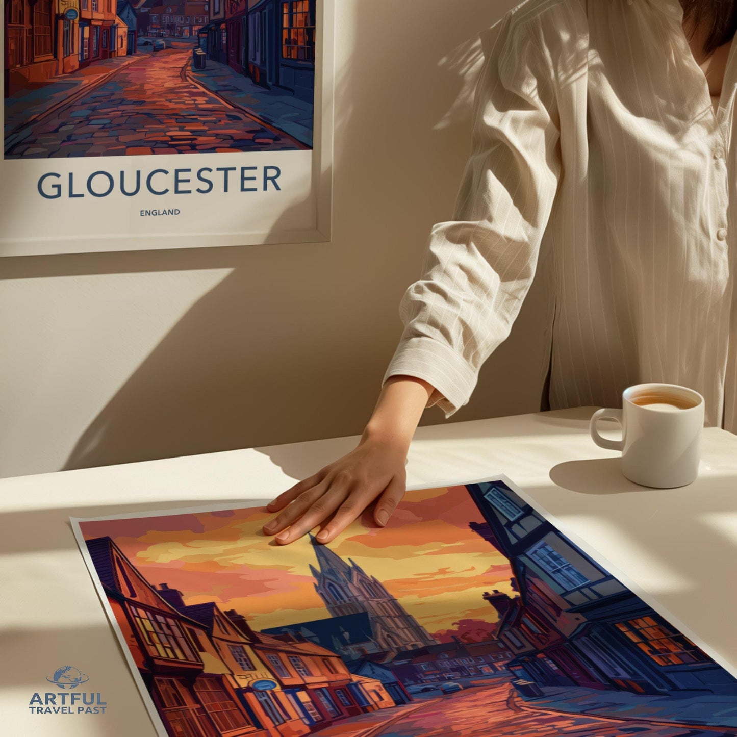 Gloucester Poster - England Wall Art