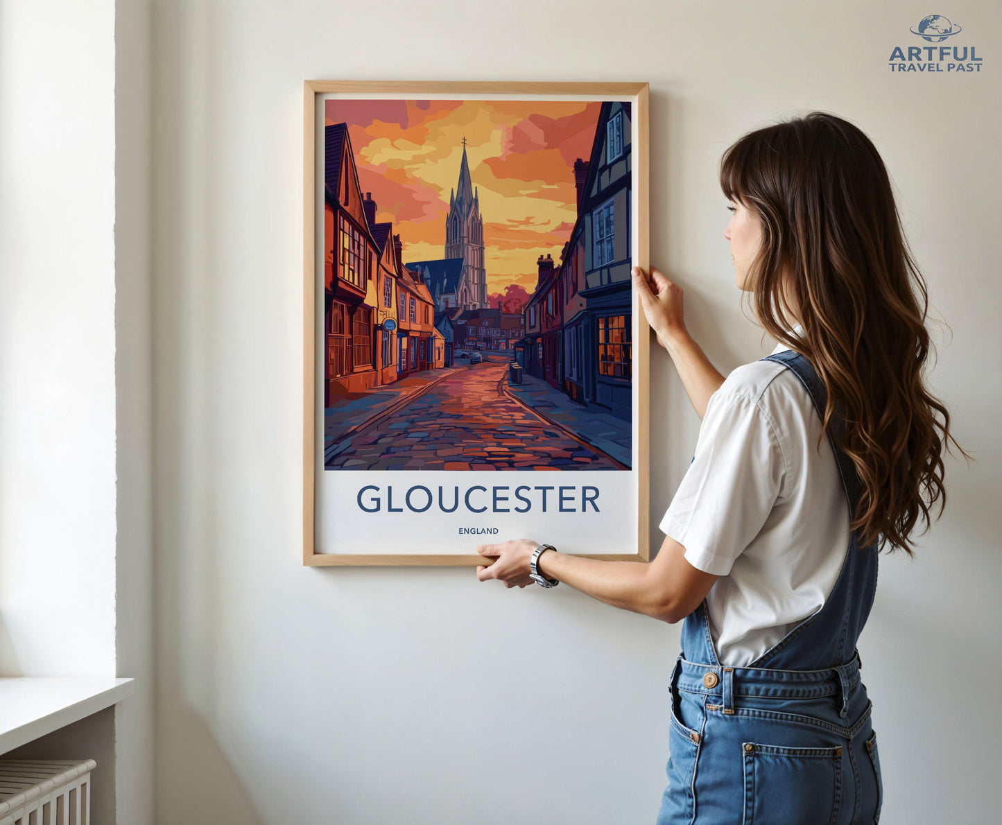 Gloucester Poster - England Wall Art