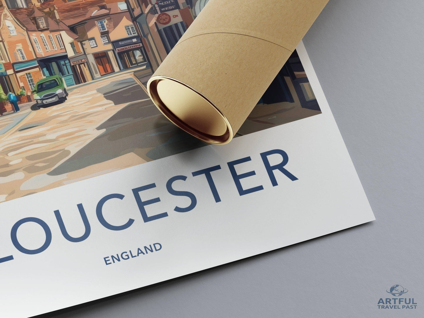 Gloucester Poster - England Wall Art