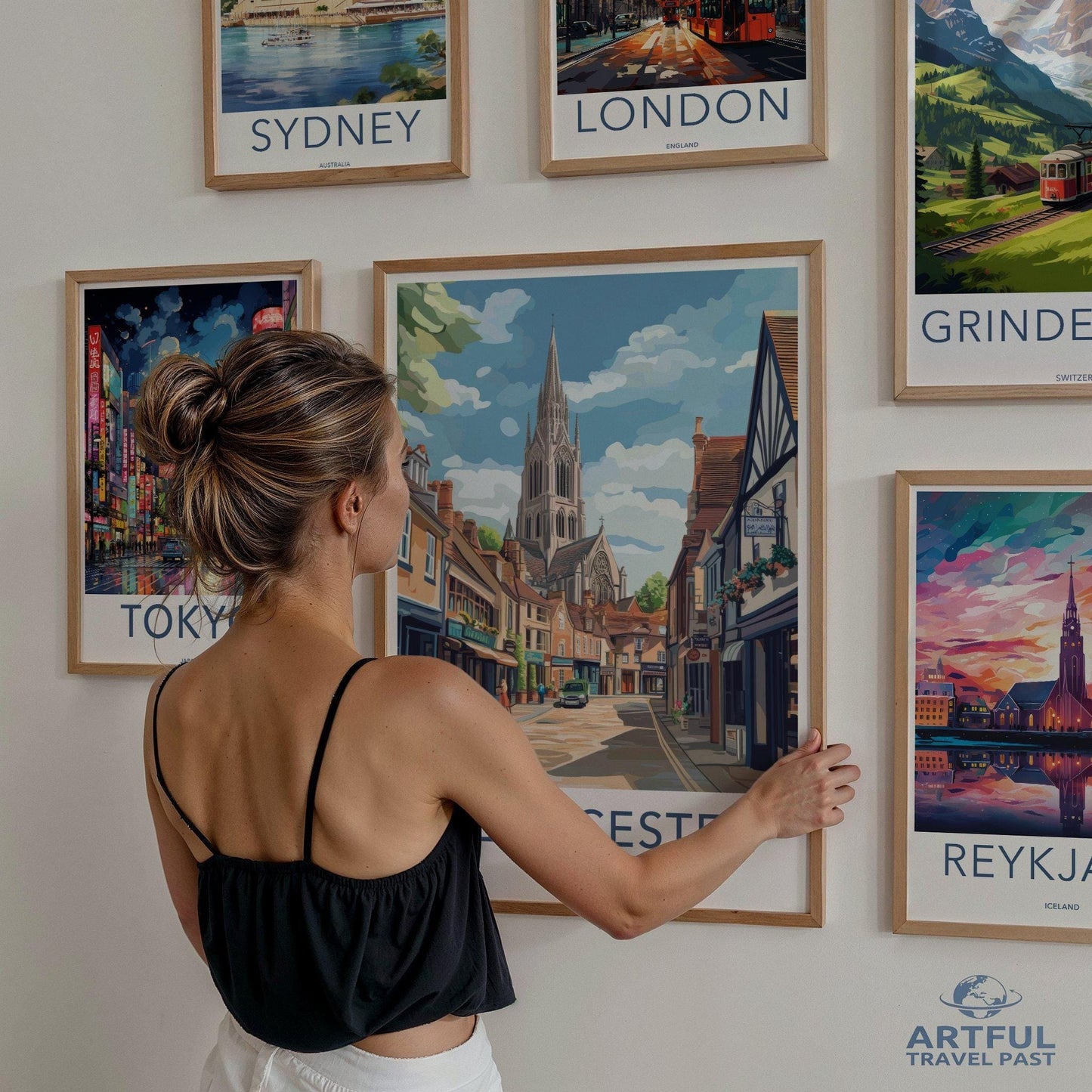 Gloucester Poster - England Wall Art