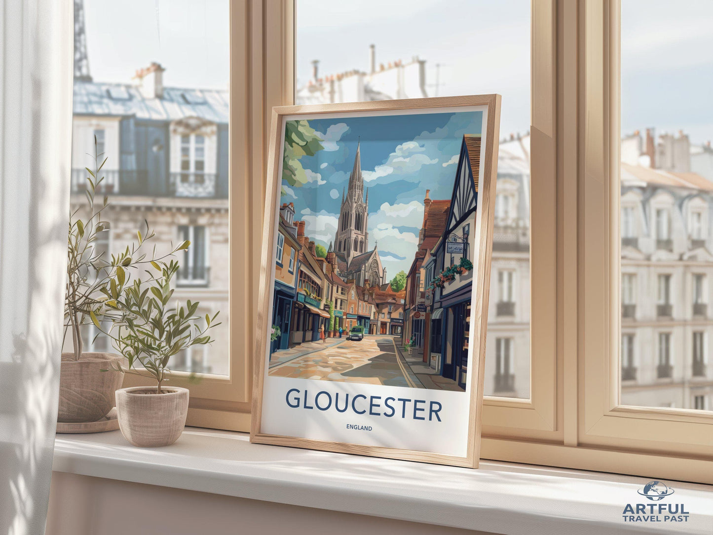 Gloucester Poster - England Wall Art