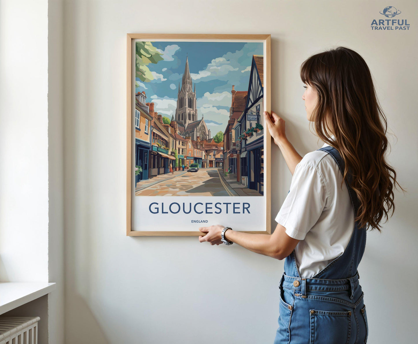 Gloucester Poster - England Wall Art