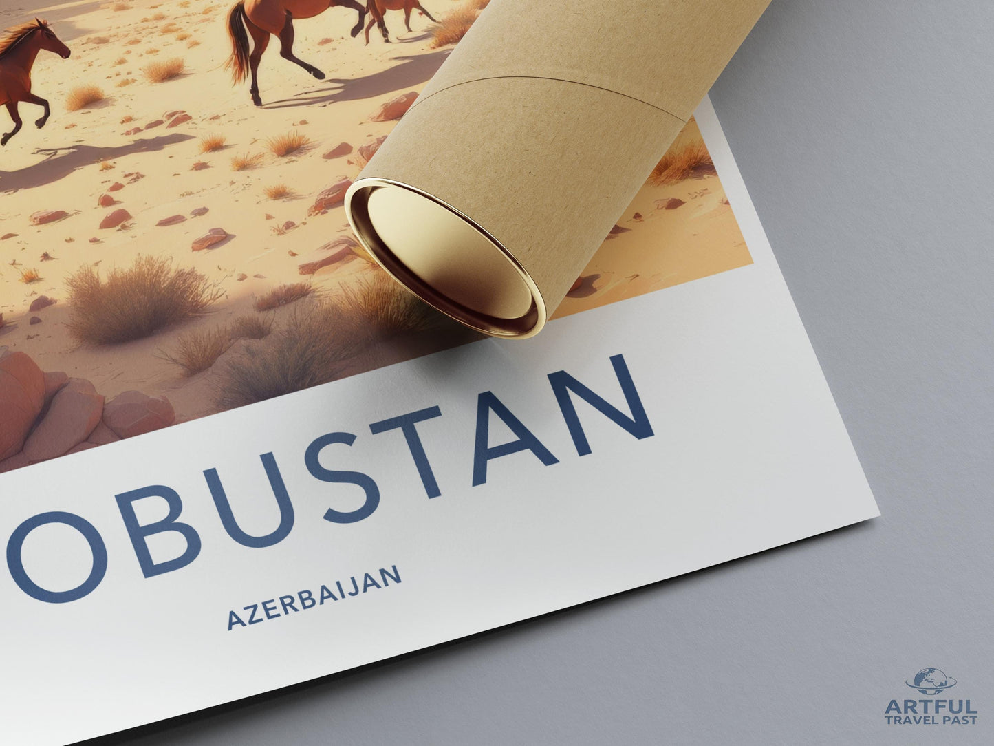 Gobustan Azerbaijan Poster