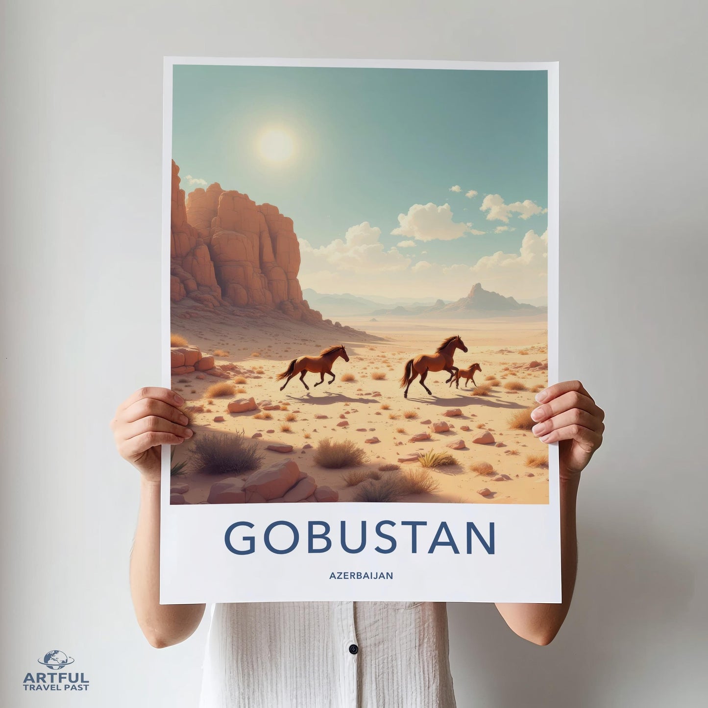 Gobustan Azerbaijan Poster