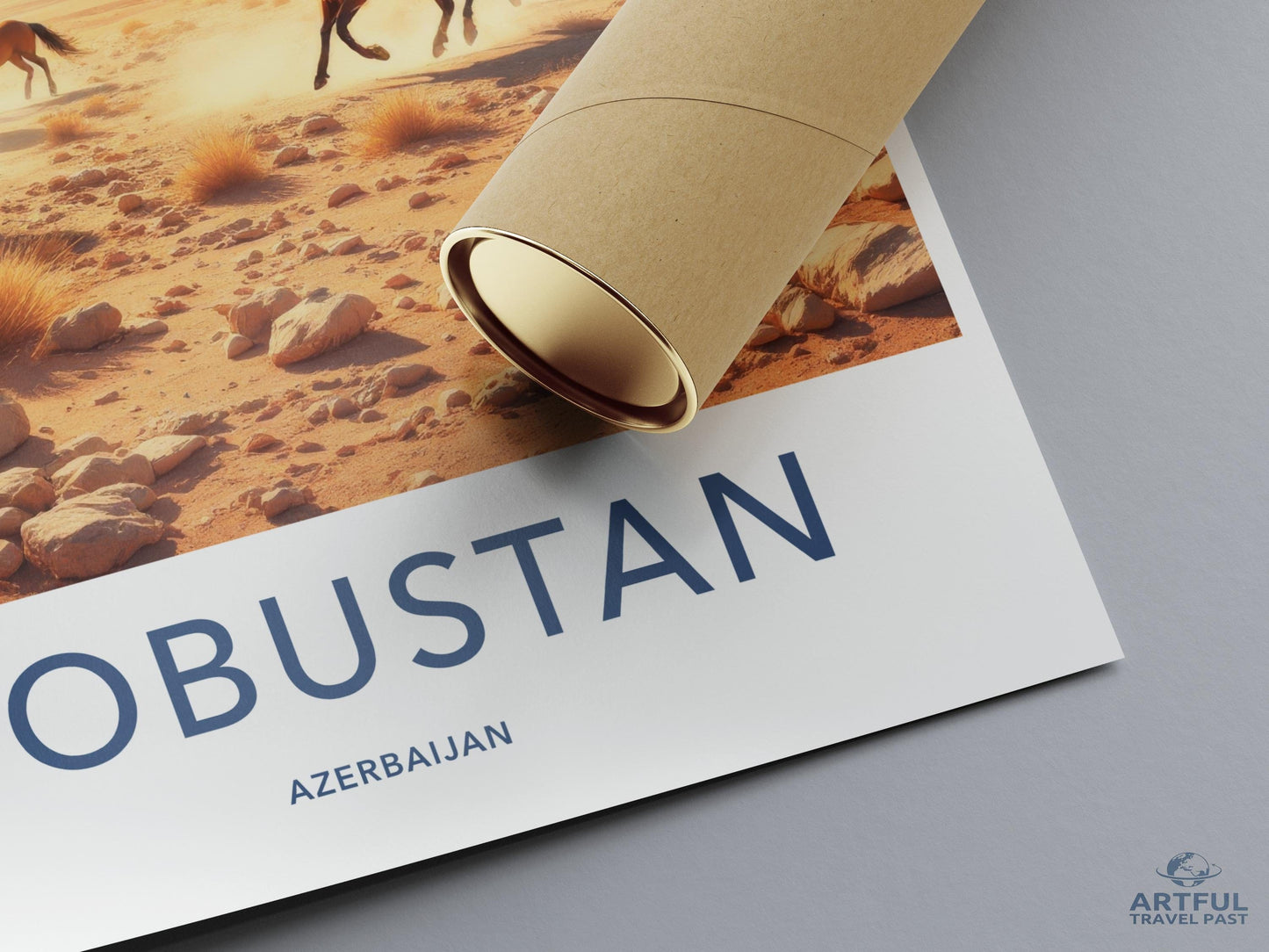 Gobustan Azerbaijan Poster