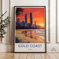 Gold Coast Australia Poster