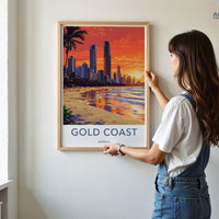 Gold Coast Australia Poster