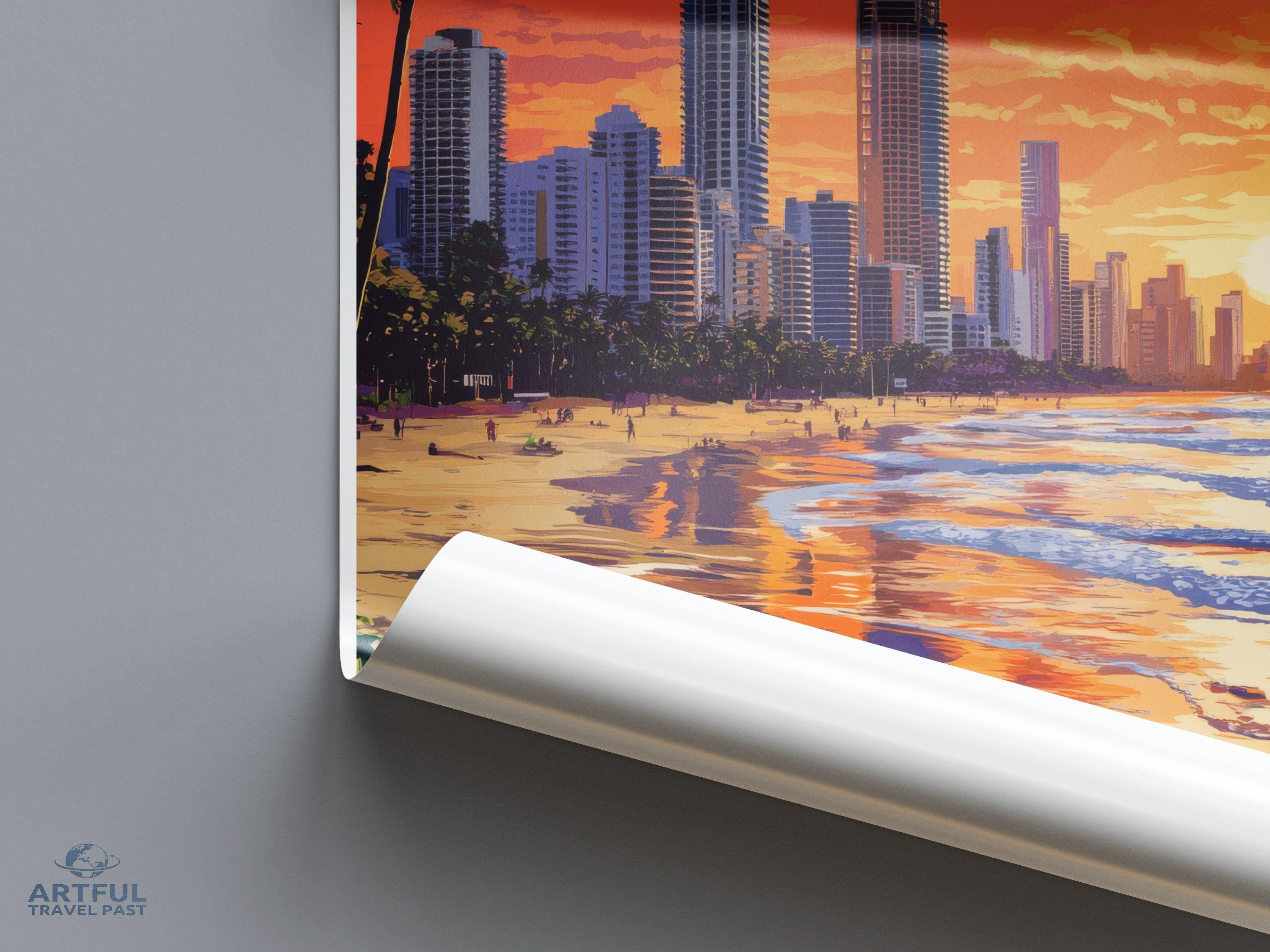 Gold Coast Australia Poster