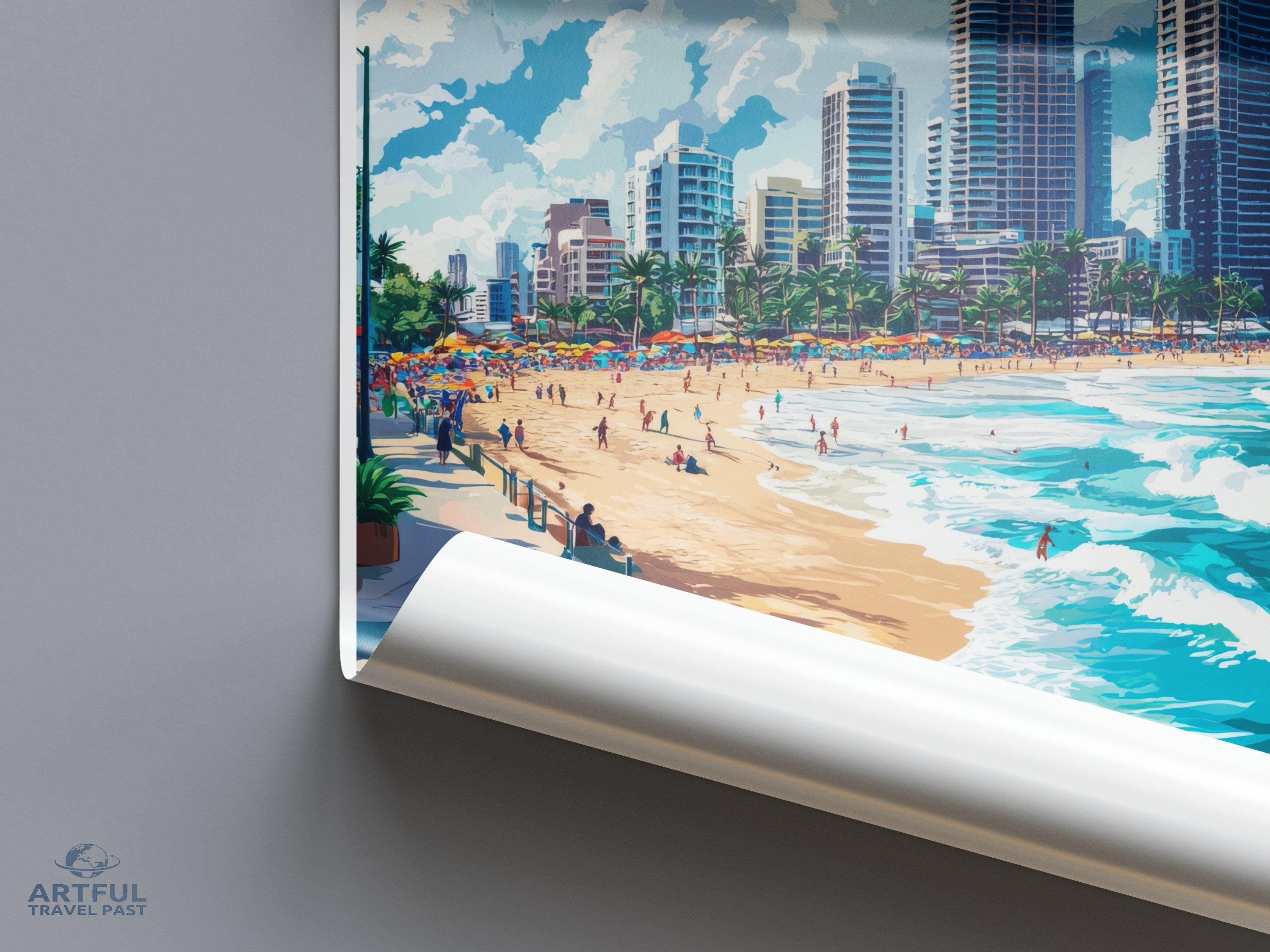 Gold Coast Australia Poster