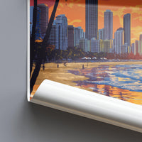 Gold Coast Australia Poster