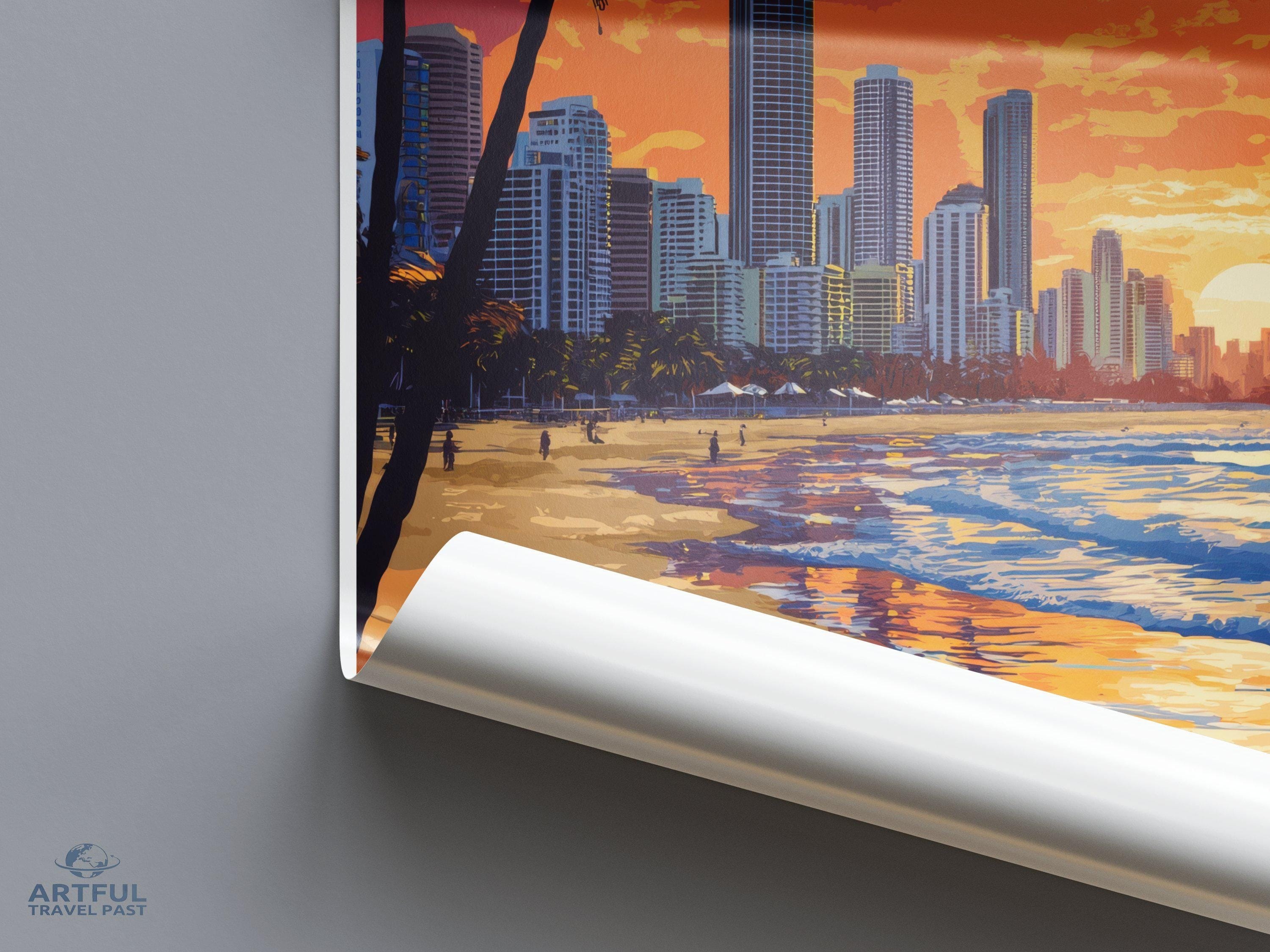 Gold Coast Australia Poster