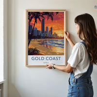Gold Coast Australia Poster