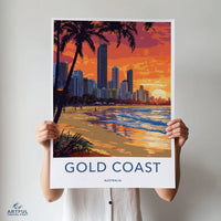 Gold Coast Australia Poster