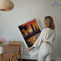 Gold Coast Poster - Australia Wall Art