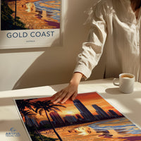 Gold Coast Poster - Australia Wall Art