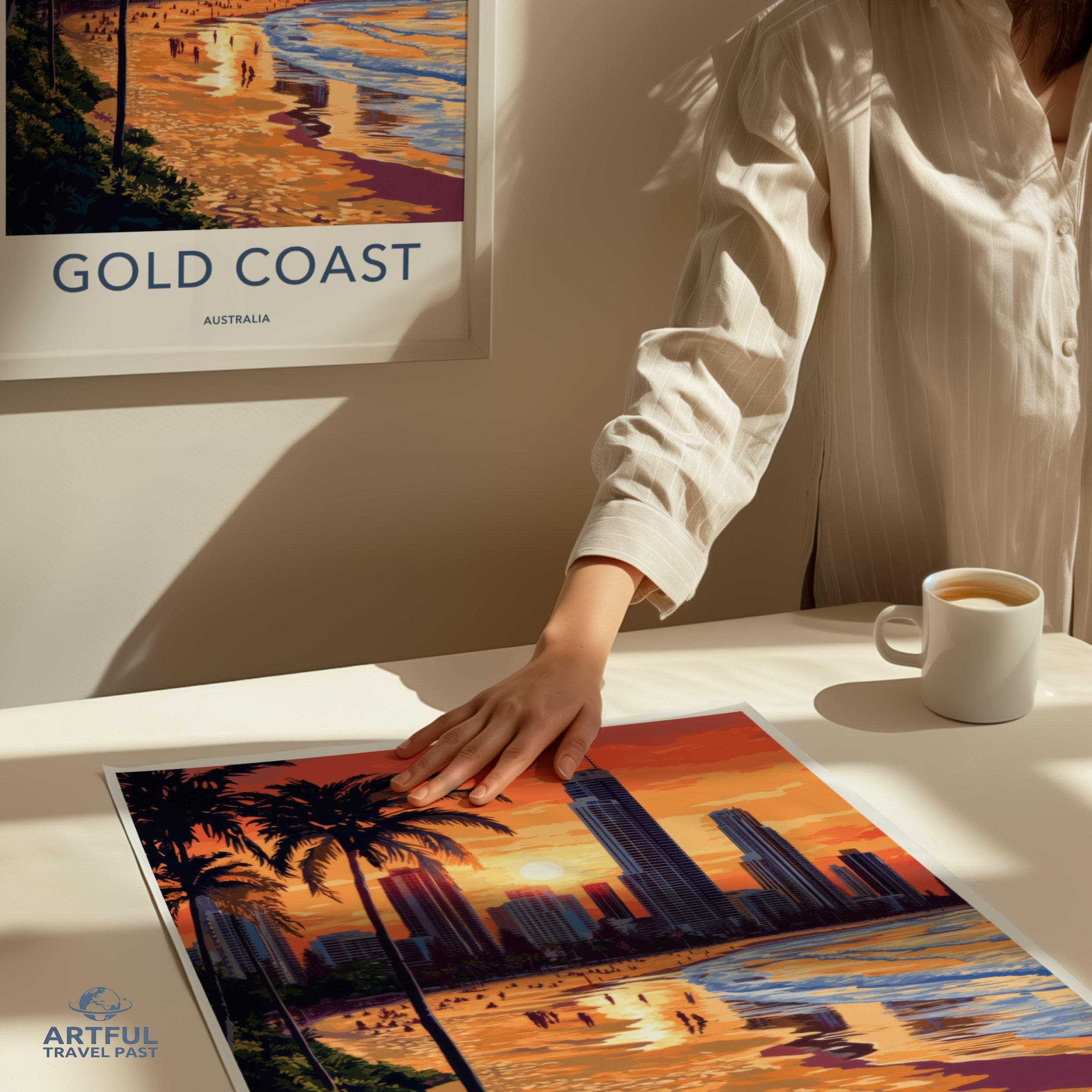 Gold Coast Poster - Australia Wall Art