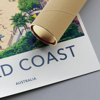 Gold Coast Poster - Australia Wall Art