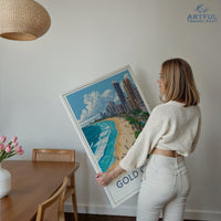 Gold Coast Poster - Australia Wall Art