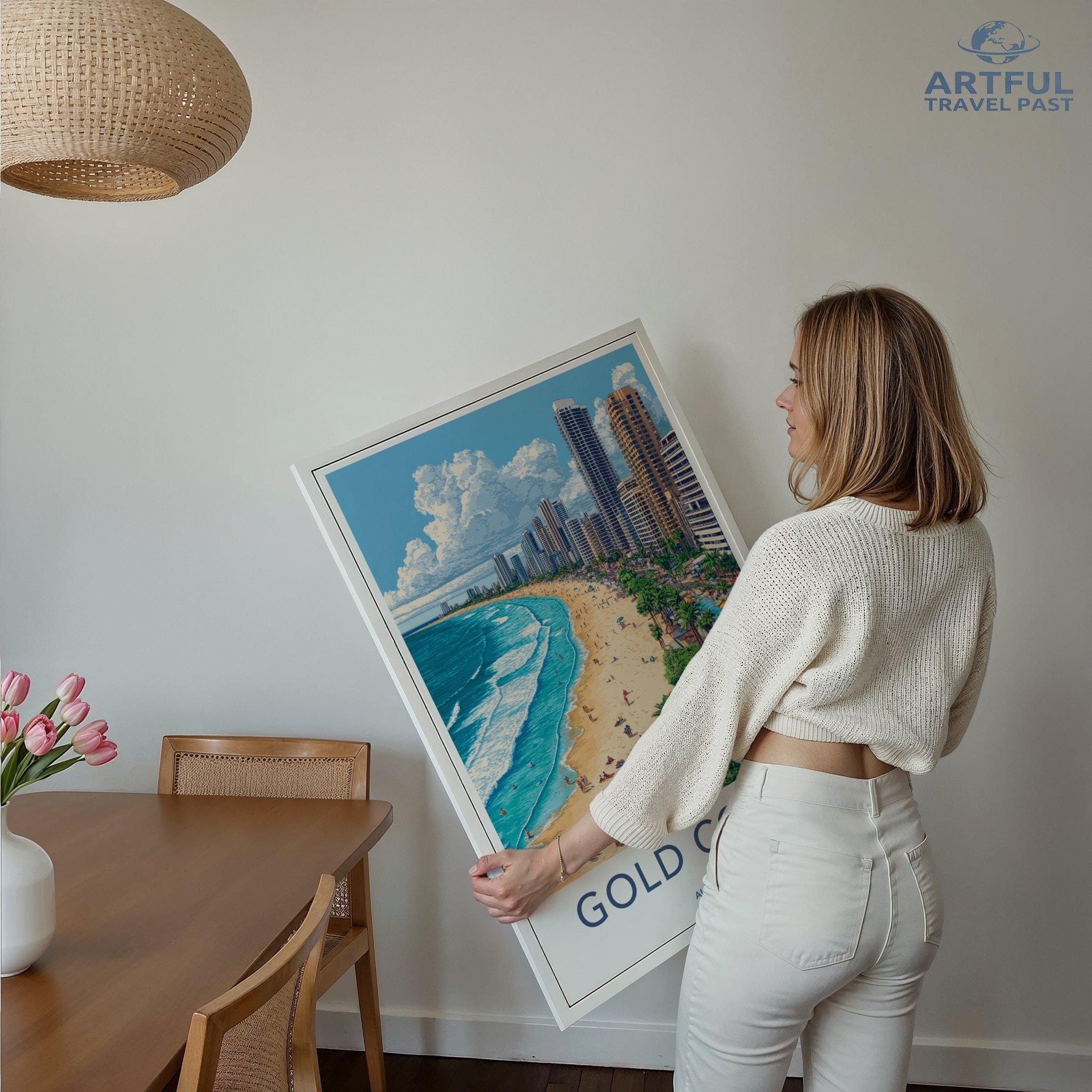 Gold Coast Poster - Australia Wall Art