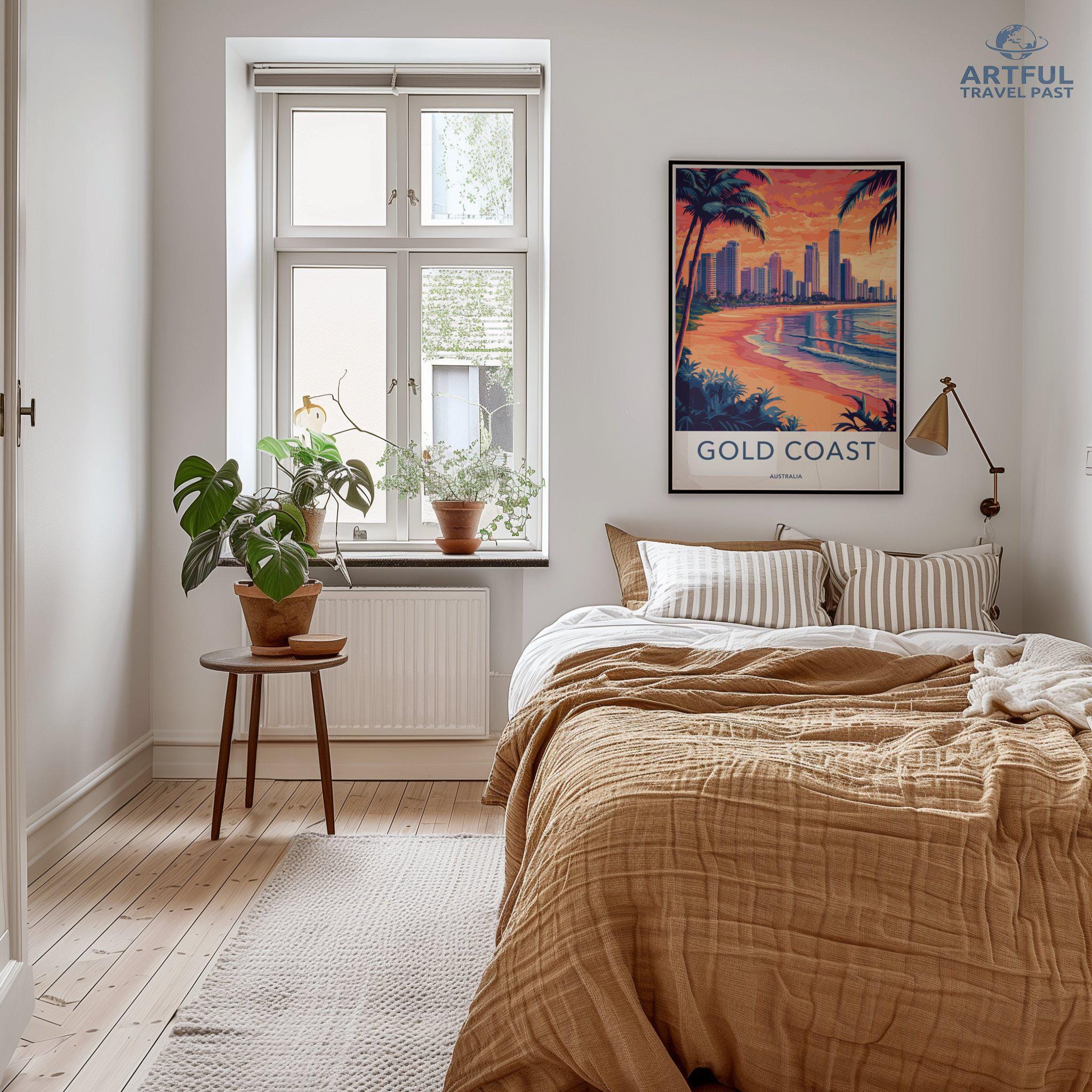 Gold Coast Poster - Australia Wall Art