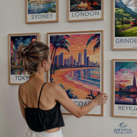 Gold Coast Poster - Australia Wall Art