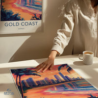 Gold Coast Poster - Australia Wall Art