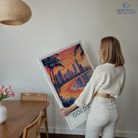 Gold Coast Poster - Australia Wall Art