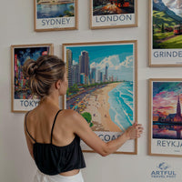 Gold Coast Poster - Australia Wall Art
