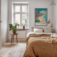 Gold Coast Poster - Australia Wall Art