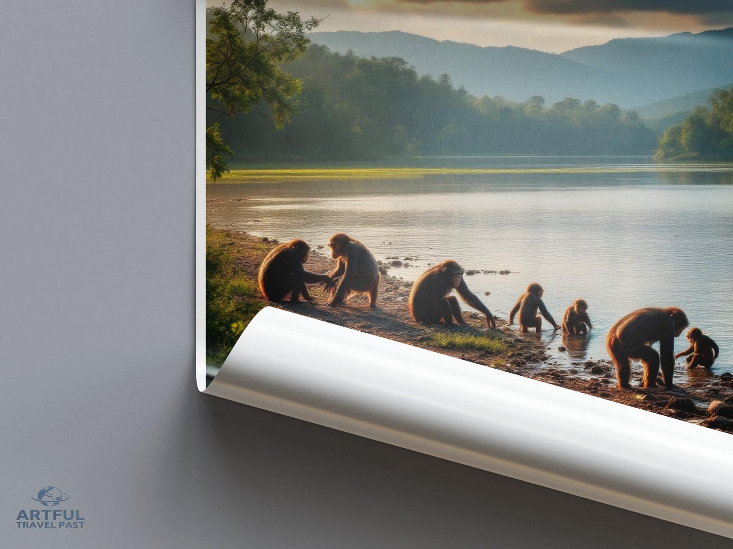 Gombe National Park Poster - Tanzania Wall Art