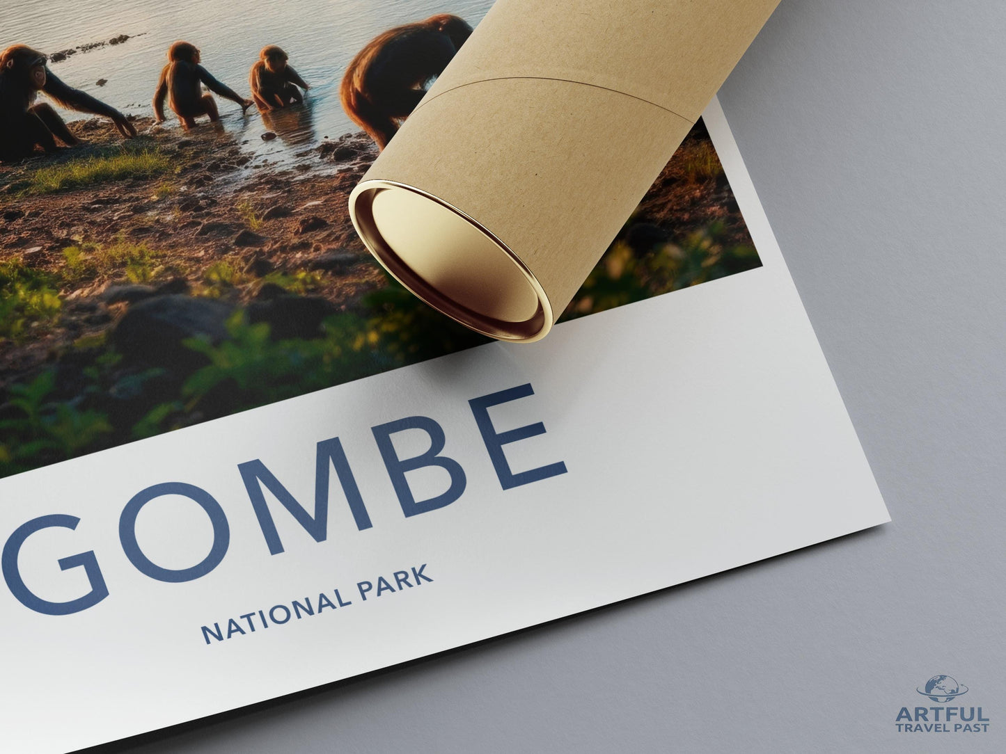 Gombe National Park Poster - Tanzania Wall Art