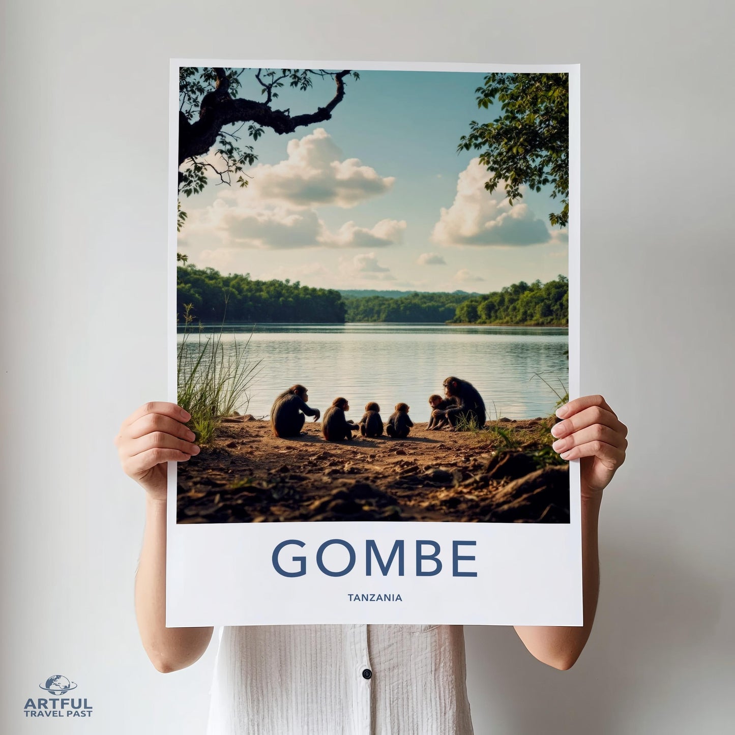 Gombe Poster - Tanzania Wall Art