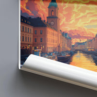 Göteborg Poster Poster - Sweden Wall Art