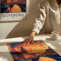 Göteborg Poster Poster - Sweden Wall Art