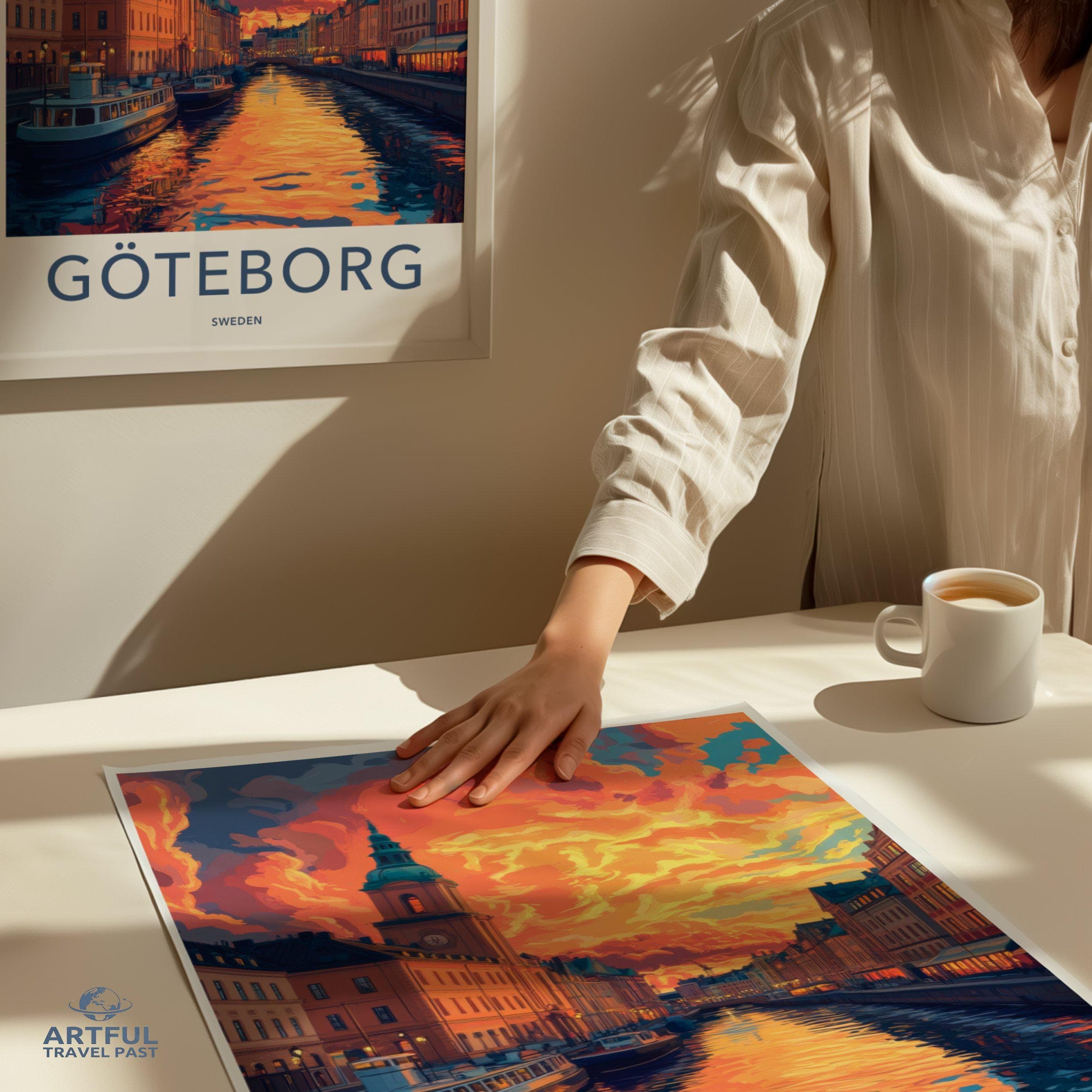 Göteborg Poster Poster - Sweden Wall Art