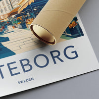 Göteborg Poster Poster - Sweden Wall Art