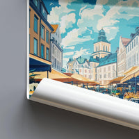 Göteborg Poster Poster - Sweden Wall Art