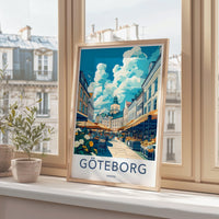 Göteborg Poster Poster - Sweden Wall Art