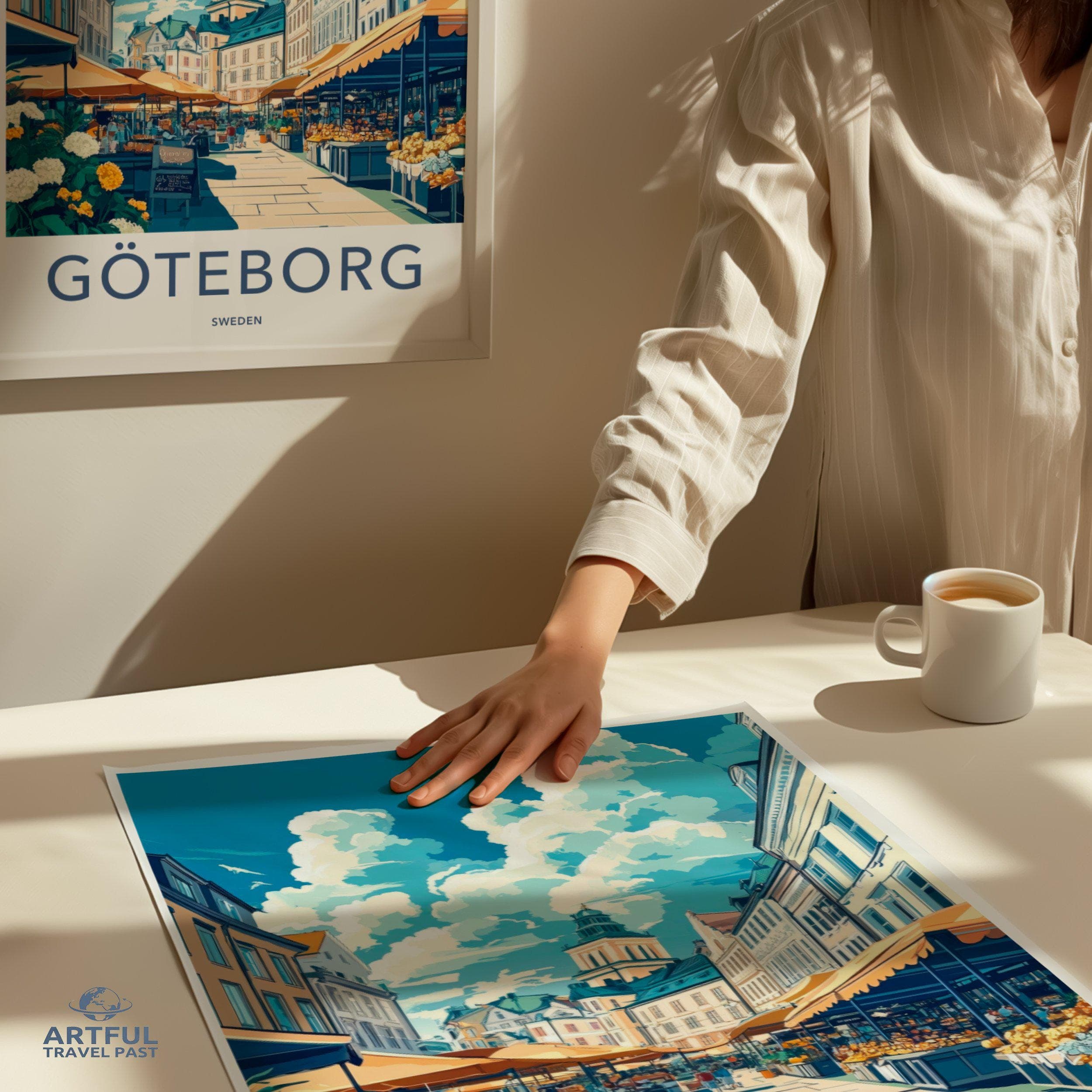 Göteborg Poster Poster - Sweden Wall Art