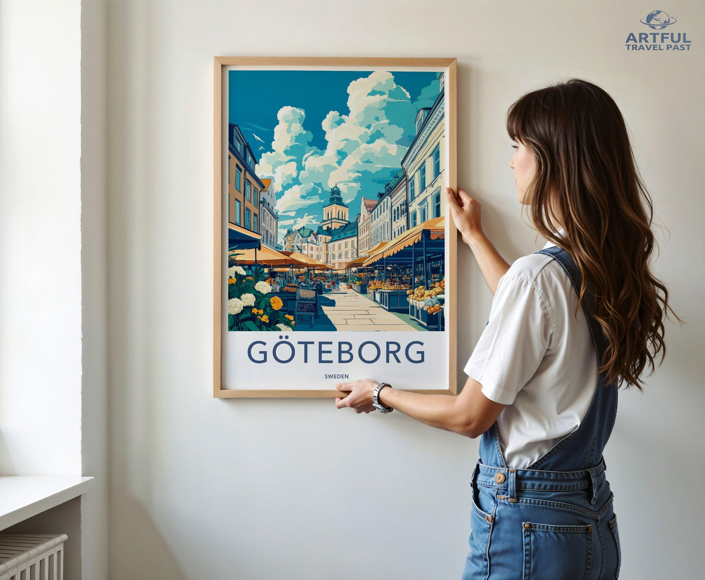 Göteborg Poster Poster - Sweden Wall Art