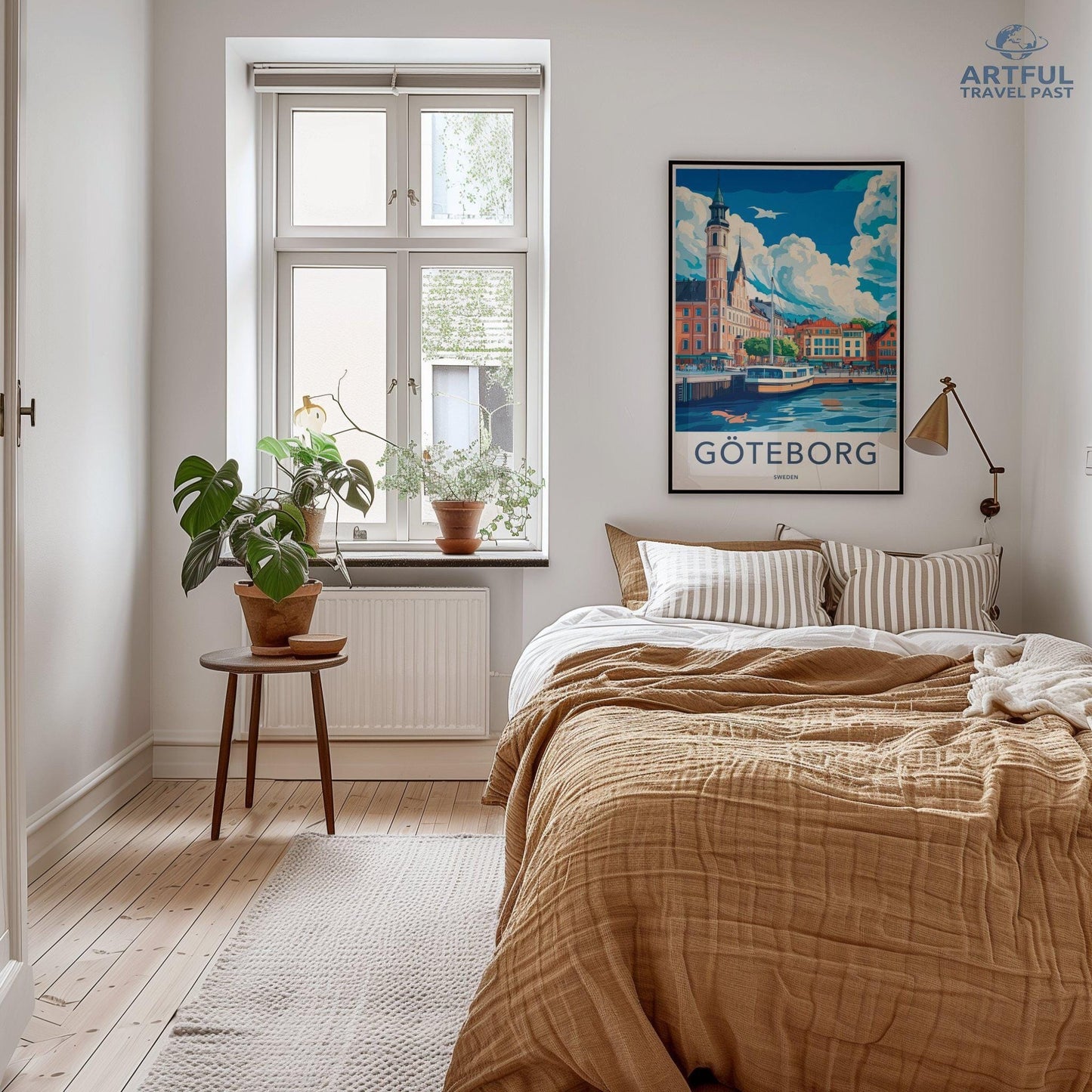 Göteborg Poster | Sweden Wall Art | Scandinavia Decor