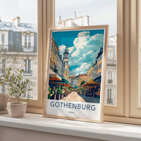Gothenburg Poster - Sweden Wall Art